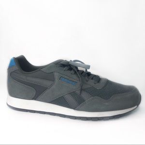 Reebok Mens Athletic Shoes Gray Lace Ortholite 12
